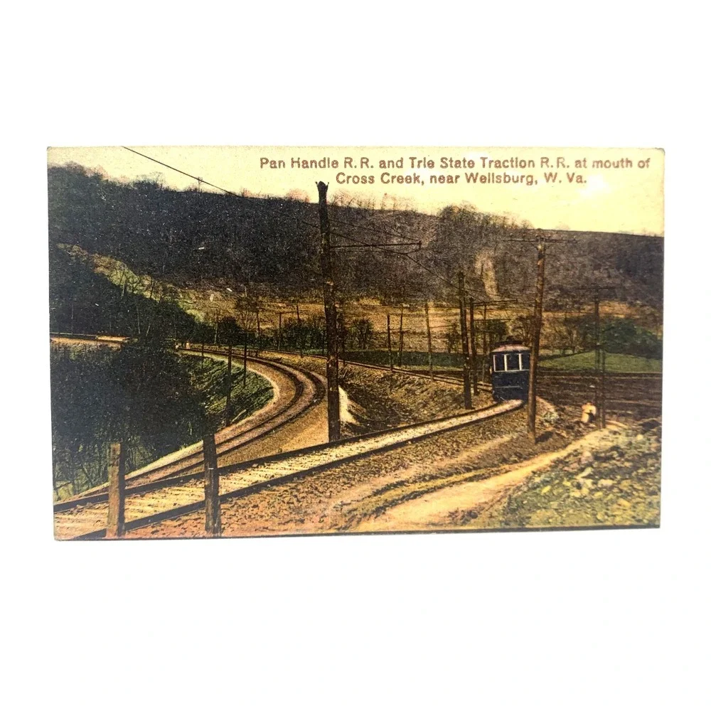 1911 Grand Trunk RR Battle Creek Ann Arbor Ferry Michigan Railroad Postcards Lot
